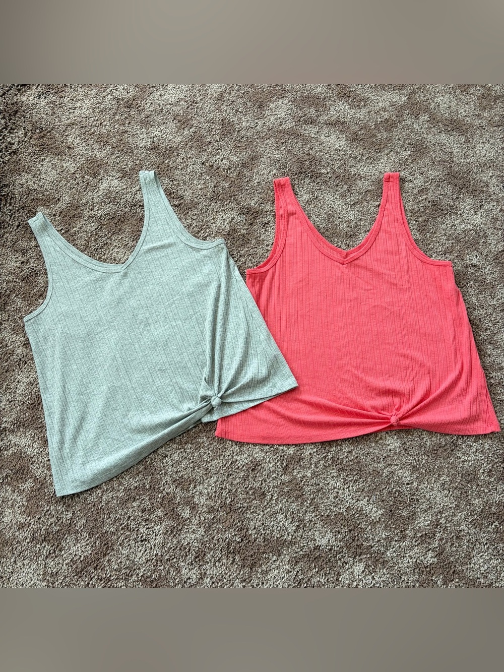 SO Ribbed Tank Tops